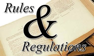 Rules and Regulations ~ Personal Blog of Zuzeeko Abeng