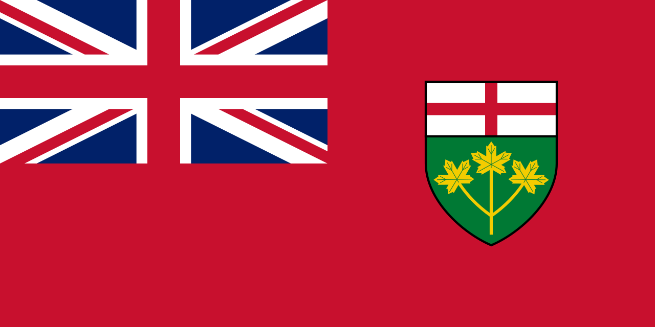 File:Flag of Ontario.svg - Wikipedia (Intense)